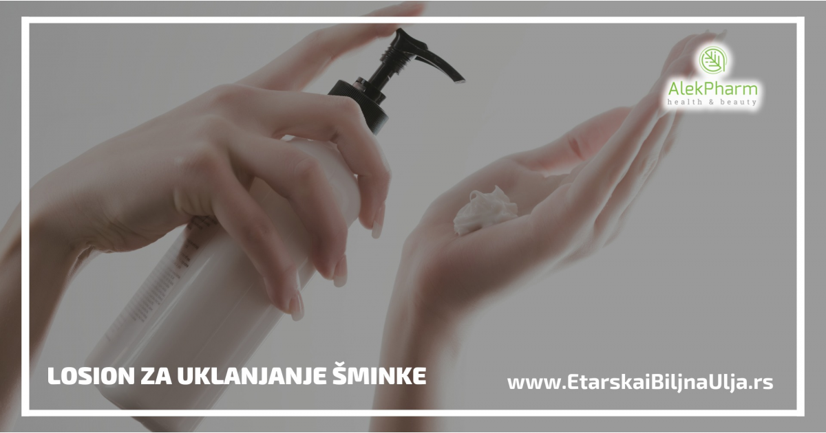 Losion za uklanjanje šminke na prirodan način Losion za uklanjanje šminke na prirodan način